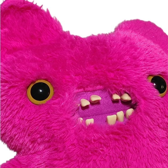 NWT Pink Fuggler Monster Screech Bigg Fuggs Plush - Rare! Zuru 18 "XL - Picture 6 of 8